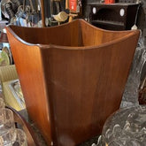 MCM Wood Waste Basket